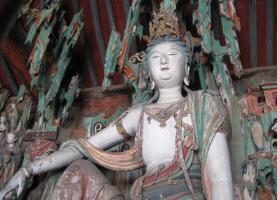 Shuanglinsi Temple Statue